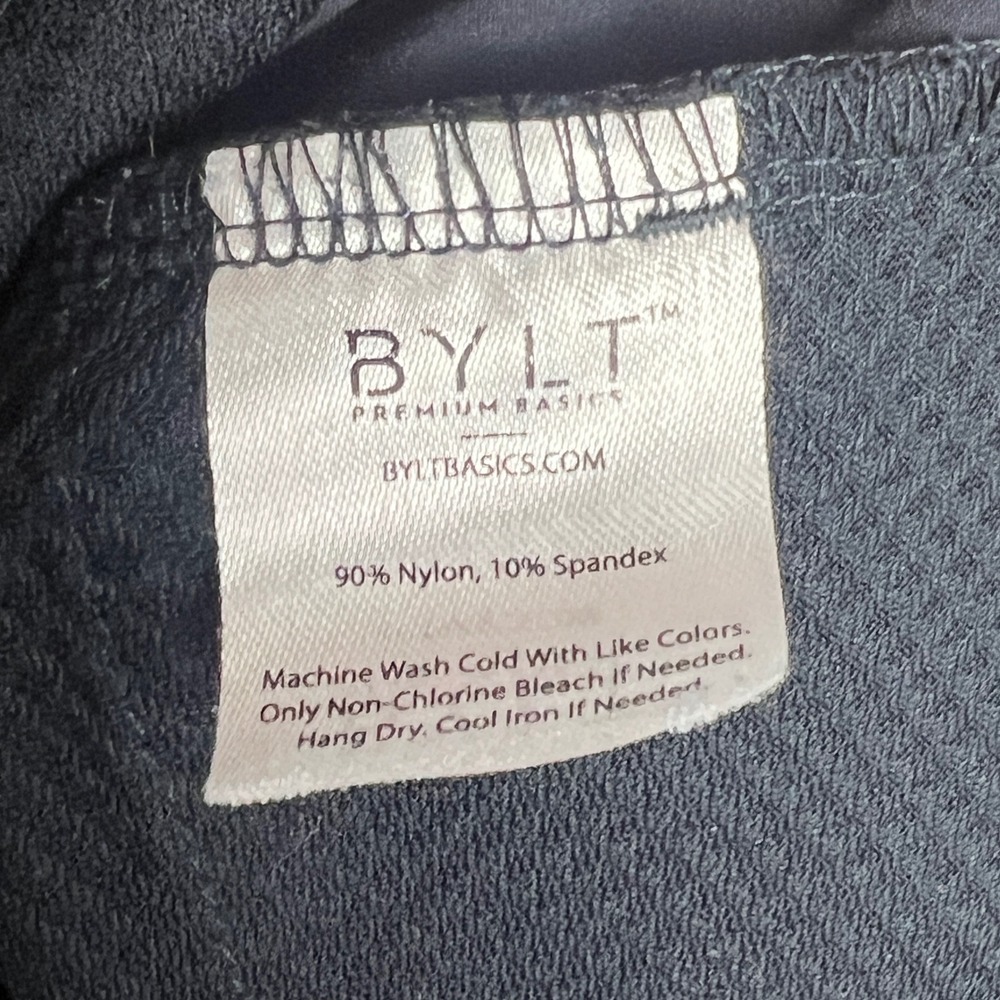 BYLT Premium Basics Ace Jogger Mens 32 Navy Blue Stretch Performance Pants - Picture 11 of 13